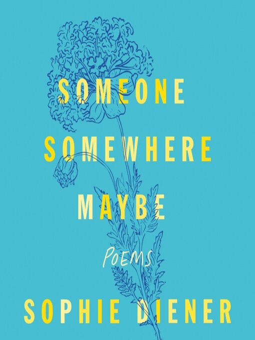 Title details for Someone Somewhere Maybe by Sophie Diener - Wait list